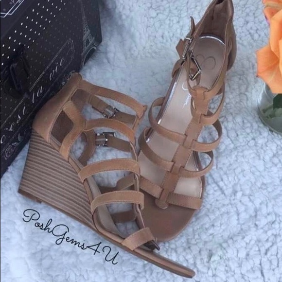 PRELOVED ✨ Jessica Simpson Wedge Sandal - Picture 2 of 4